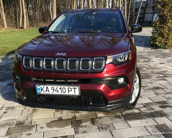 Красный Джип Компас, объемом двигателя 2.36 л и пробегом 48 тыс. км за 18300 $, фото 1 на Automoto.ua