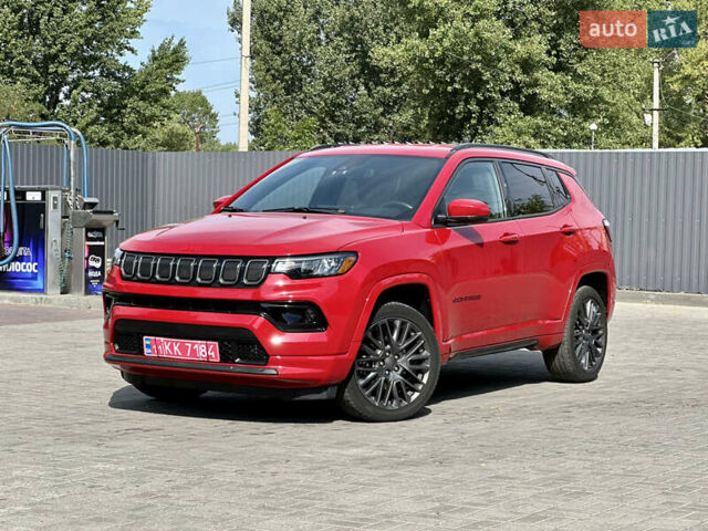 Червоний Джип Compass, об'ємом двигуна 2.4 л та пробігом 45 тис. км за 21999 $, фото 1 на Automoto.ua