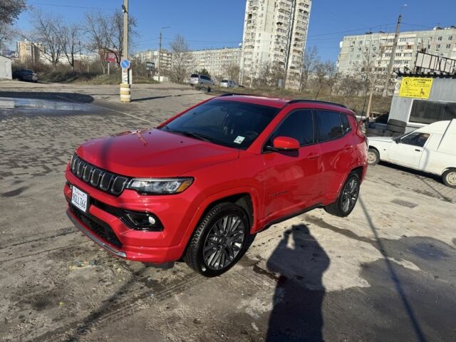 Червоний Джип Compass, об'ємом двигуна 2.4 л та пробігом 70 тис. км за 20000 $, фото 1 на Automoto.ua
