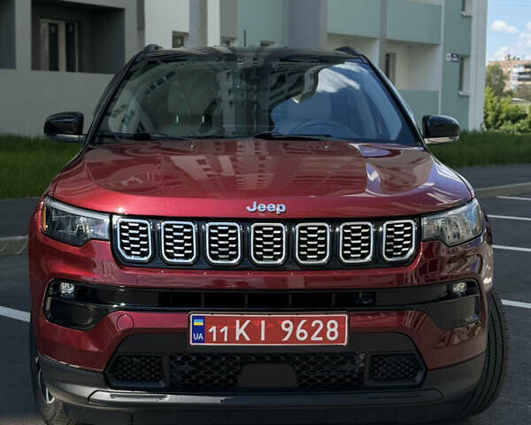 Красный Джип Компас, объемом двигателя 2.36 л и пробегом 53 тыс. км за 18300 $, фото 1 на Automoto.ua