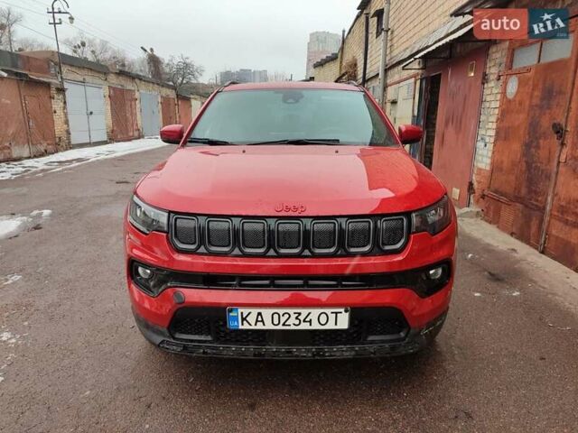 Червоний Джип Compass, об'ємом двигуна 2.36 л та пробігом 40 тис. км за 22200 $, фото 1 на Automoto.ua