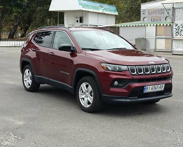 Червоний Джип Compass, об'ємом двигуна 2.36 л та пробігом 53 тис. км за 20900 $, фото 1 на Automoto.ua