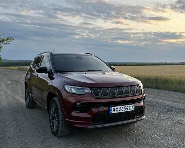 Красный Джип Компас, объемом двигателя 2.36 л и пробегом 99 тыс. км за 20700 $, фото 1 на Automoto.ua