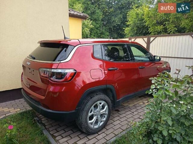 Красный Джип Компас, объемом двигателя 2 л и пробегом 1 тыс. км за 16999 $, фото 1 на Automoto.ua