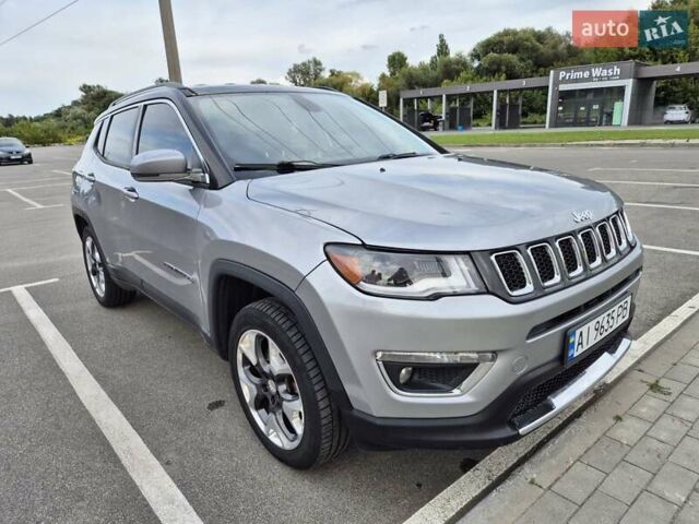 Сірий Джип Compass, об'ємом двигуна 2.36 л та пробігом 129 тис. км за 17100 $, фото 1 на Automoto.ua