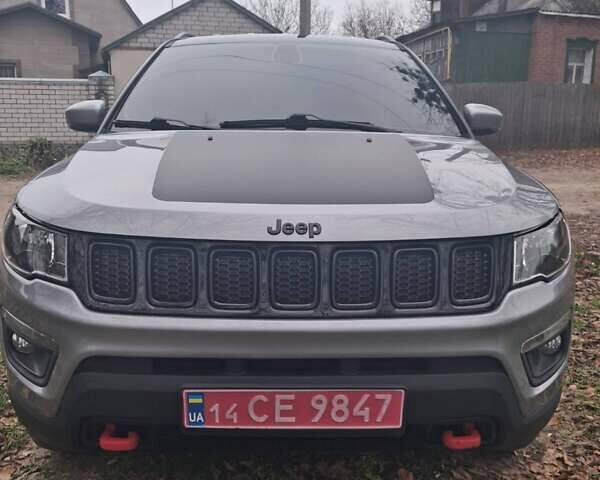Серый Джип Компас, объемом двигателя 2.4 л и пробегом 112 тыс. км за 15800 $, фото 1 на Automoto.ua