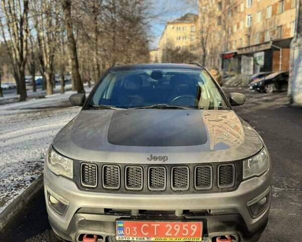 Серый Джип Компас, объемом двигателя 2.36 л и пробегом 123 тыс. км за 16600 $, фото 1 на Automoto.ua