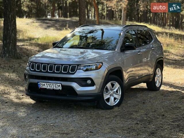 Джип Компас 2022 в Ахтырке на Automoto.ua Серый Джип Компас, объемом двигателя 2.36 л и пробегом 53 тыс. км за 20100 $, фото 1 на Automoto.ua