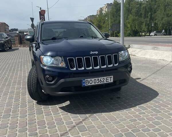Синий Джип Компас, объемом двигателя 2.36 л и пробегом 140 тыс. км за 8800 $, фото 1 на Automoto.ua