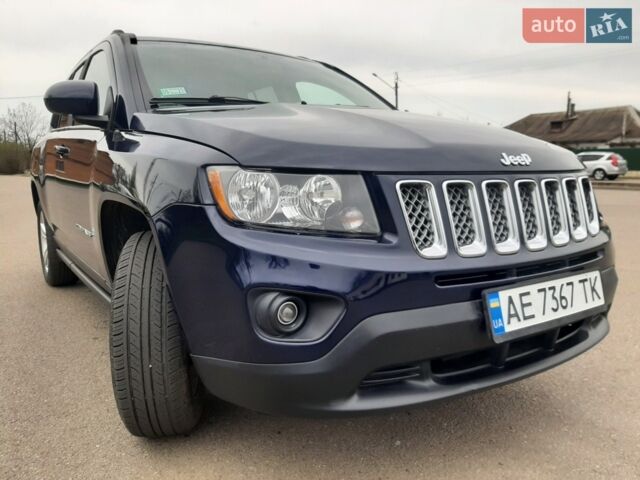 Синий Джип Компас, объемом двигателя 2 л и пробегом 124 тыс. км за 11500 $, фото 1 на Automoto.ua