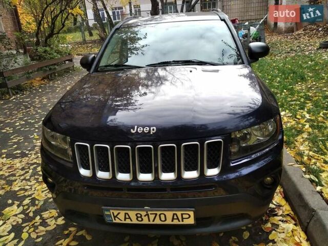 Синий Джип Компас, объемом двигателя 2.4 л и пробегом 210 тыс. км за 10000 $, фото 1 на Automoto.ua