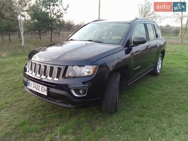 Синій Джип Compass, об'ємом двигуна 2 л та пробігом 241 тис. км за 9200 $, фото 1 на Automoto.ua