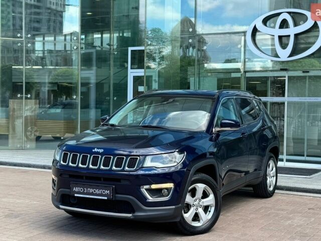 Синій Джип Compass, об'ємом двигуна 1.96 л та пробігом 74 тис. км за 18564 $, фото 1 на Automoto.ua