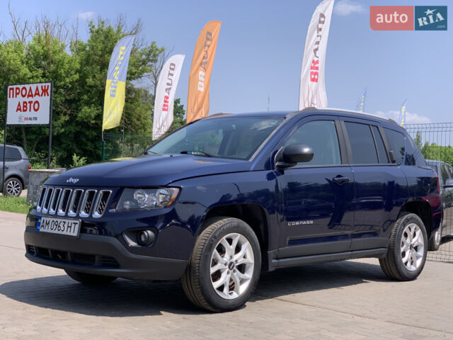 Синій Джип Compass, об'ємом двигуна 2.4 л та пробігом 207 тис. км за 8999 $, фото 1 на Automoto.ua