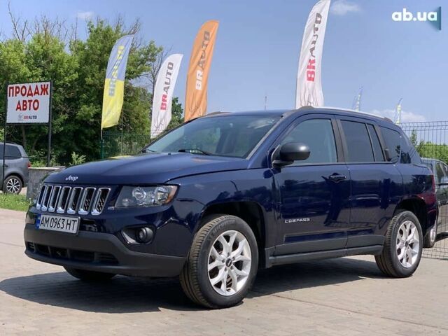 Синій Джип Compass, об'ємом двигуна 2.4 л та пробігом 207 тис. км за 10699 $, фото 1 на Automoto.ua