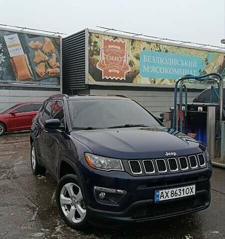 Синий Джип Компас, объемом двигателя 2.36 л и пробегом 120 тыс. км за 14950 $, фото 1 на Automoto.ua