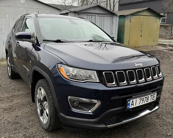 Синий Джип Компас, объемом двигателя 2.36 л и пробегом 83 тыс. км за 15750 $, фото 1 на Automoto.ua