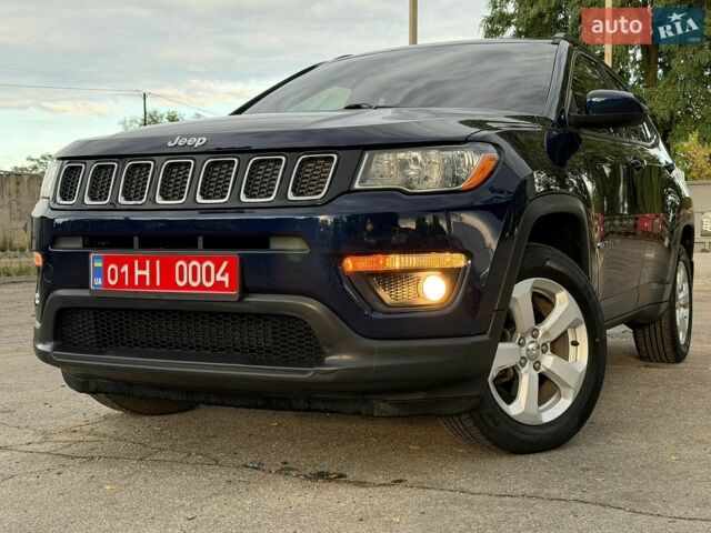 Синій Джип Compass, об'ємом двигуна 2.4 л та пробігом 163 тис. км за 13499 $, фото 1 на Automoto.ua