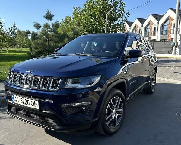 Синий Джип Компас, объемом двигателя 2.4 л и пробегом 97 тыс. км за 15500 $, фото 1 на Automoto.ua