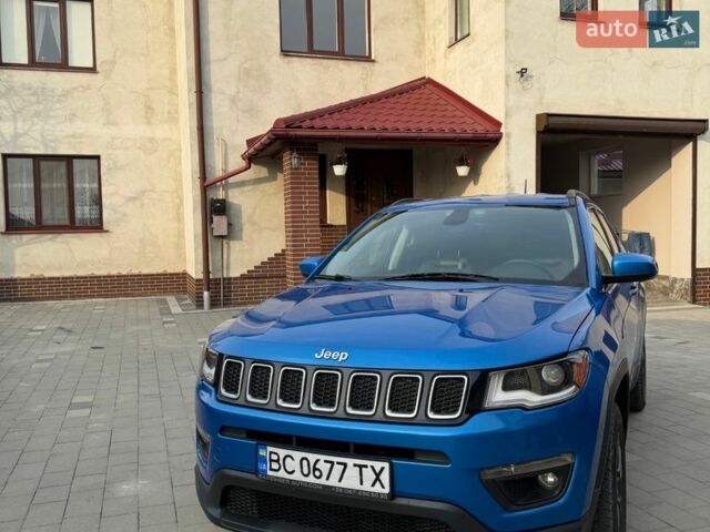 Синий Джип Компас, объемом двигателя 2.4 л и пробегом 167 тыс. км за 12200 $, фото 1 на Automoto.ua