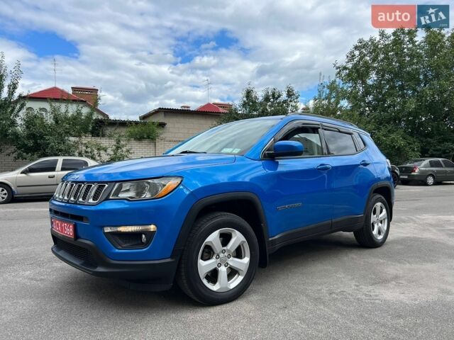 Синий Джип Компас, объемом двигателя 2.36 л и пробегом 169 тыс. км за 13500 $, фото 1 на Automoto.ua
