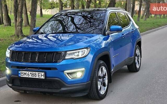 Синій Джип Compass, об'ємом двигуна 2.36 л та пробігом 98 тис. км за 13500 $, фото 1 на Automoto.ua