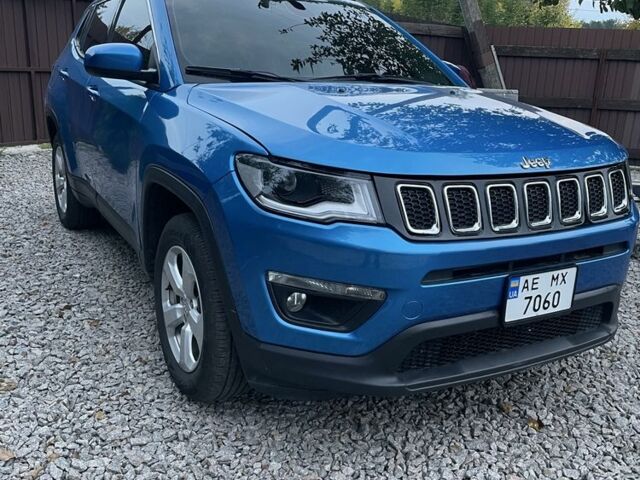 Синий Джип Компас, объемом двигателя 2.4 л и пробегом 112 тыс. км за 12950 $, фото 1 на Automoto.ua
