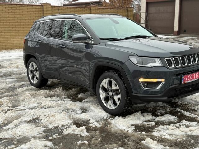 Синий Джип Компас, объемом двигателя 2.4 л и пробегом 155 тыс. км за 12900 $, фото 1 на Automoto.ua