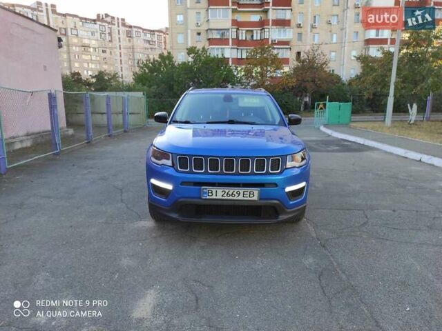 Синий Джип Компас, объемом двигателя 2.36 л и пробегом 92 тыс. км за 13200 $, фото 1 на Automoto.ua