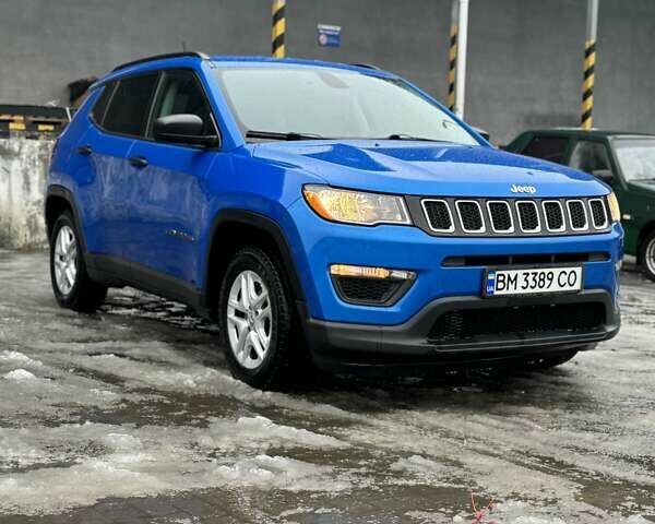 Синий Джип Компас, объемом двигателя 2.36 л и пробегом 143 тыс. км за 13500 $, фото 1 на Automoto.ua