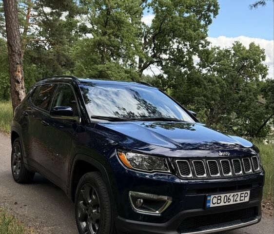 Синий Джип Компас, объемом двигателя 2.4 л и пробегом 80 тыс. км за 14799 $, фото 1 на Automoto.ua