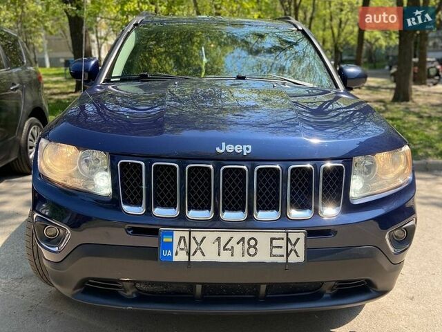 Синий Джип Компас, объемом двигателя 2.36 л и пробегом 169 тыс. км за 11599 $, фото 1 на Automoto.ua