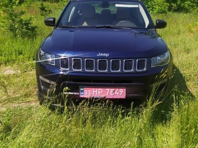 Синий Джип Компас, объемом двигателя 2.4 л и пробегом 157 тыс. км за 11533 $, фото 1 на Automoto.ua
