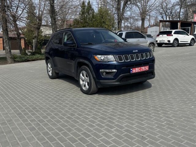Синий Джип Компас, объемом двигателя 2.4 л и пробегом 152 тыс. км за 13900 $, фото 1 на Automoto.ua