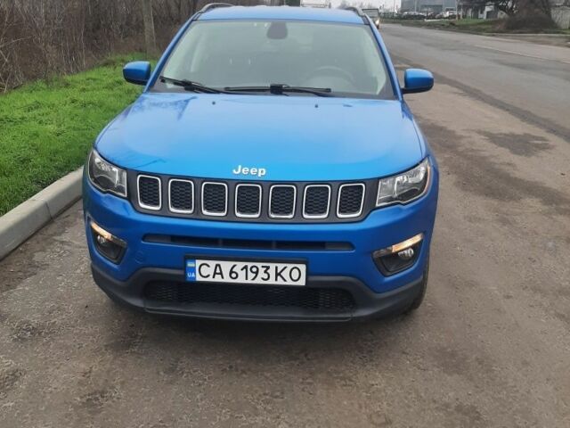 Синий Джип Компас, объемом двигателя 2.4 л и пробегом 191 тыс. км за 14500 $, фото 1 на Automoto.ua