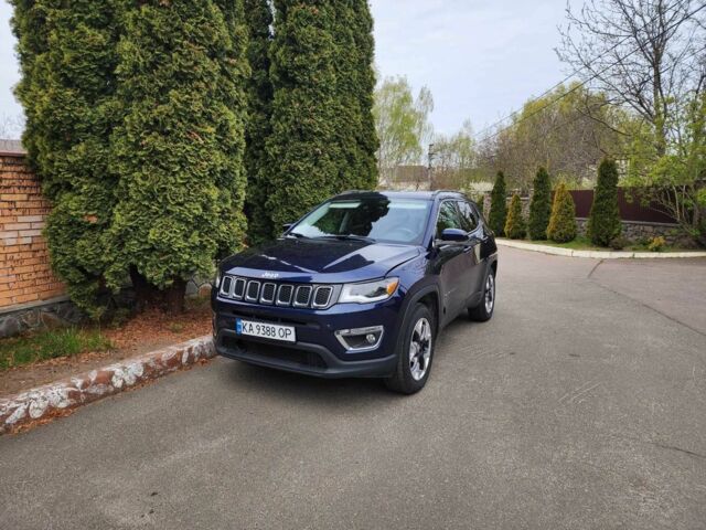 Синий Джип Компас, объемом двигателя 2.4 л и пробегом 105 тыс. км за 12800 $, фото 1 на Automoto.ua