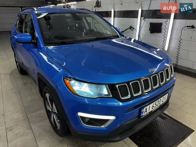 Джип Компас 2018 в Киеве на Automoto.ua Синий Джип Компас, объемом двигателя 2.4 л и пробегом 147 тыс. км за 12990 $, фото 1 на Automoto.ua