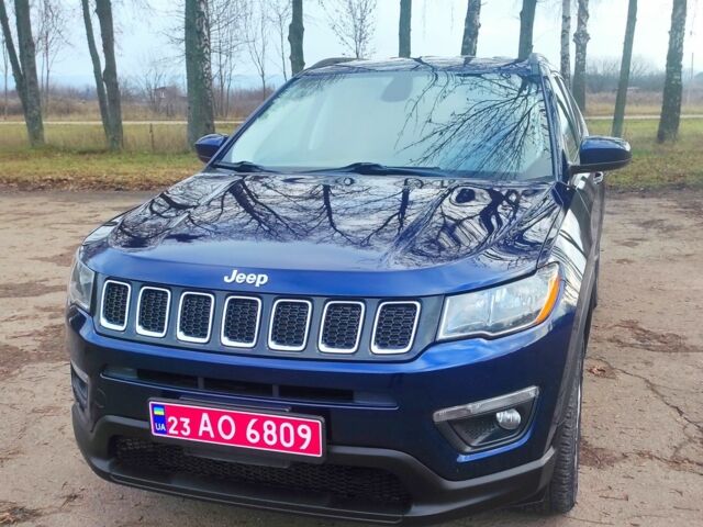 Синий Джип Компас, объемом двигателя 2.4 л и пробегом 189 тыс. км за 320 $, фото 1 на Automoto.ua