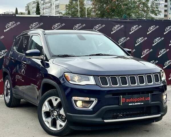 Синий Джип Компас, объемом двигателя 2.36 л и пробегом 120 тыс. км за 16000 $, фото 1 на Automoto.ua