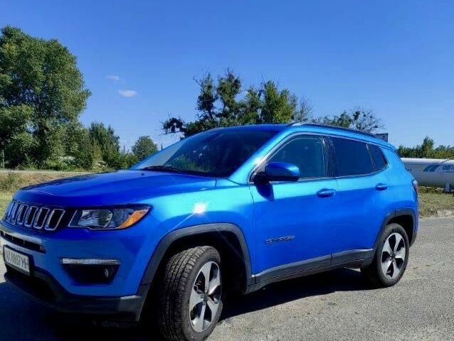 Синий Джип Компас, объемом двигателя 2.4 л и пробегом 89 тыс. км за 16600 $, фото 1 на Automoto.ua