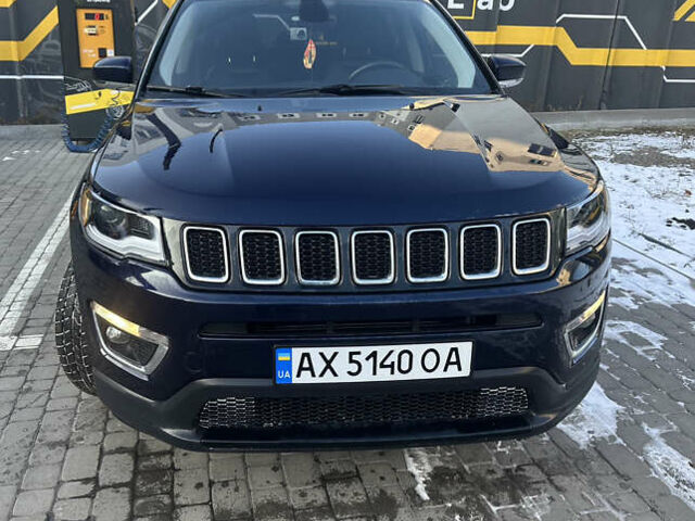 Синий Джип Компас, объемом двигателя 2.36 л и пробегом 79 тыс. км за 16400 $, фото 1 на Automoto.ua