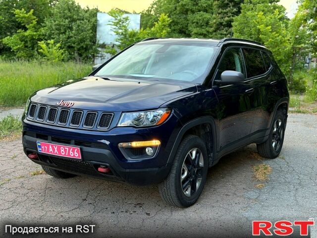 Синий Джип Компас, объемом двигателя 2.4 л и пробегом 152 тыс. км за 11999 $, фото 1 на Automoto.ua