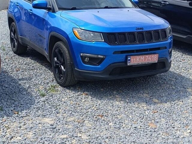 Синий Джип Компас, объемом двигателя 2.4 л и пробегом 155 тыс. км за 12200 $, фото 1 на Automoto.ua