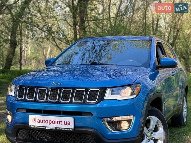 Синий Джип Компас, объемом двигателя 2.4 л и пробегом 125 тыс. км за 15500 $, фото 1 на Automoto.ua