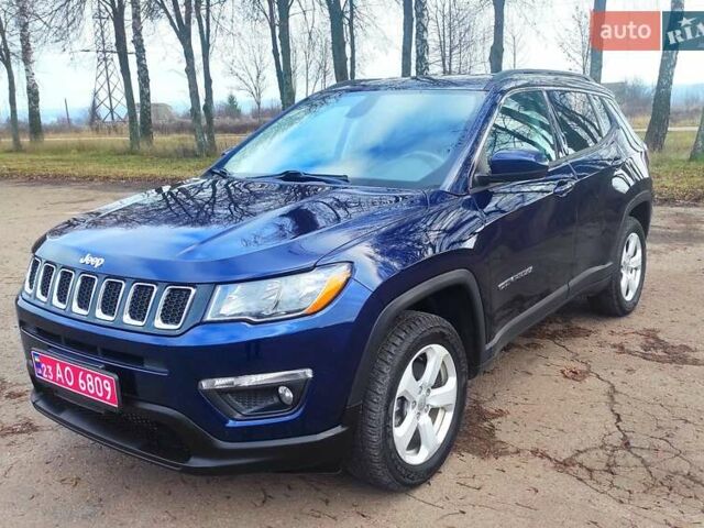 Синий Джип Компас, объемом двигателя 2.4 л и пробегом 188 тыс. км за 13499 $, фото 1 на Automoto.ua