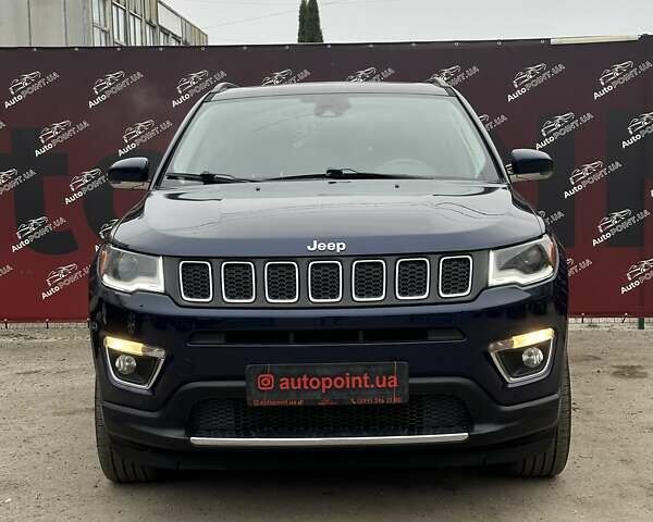 Синий Джип Компас, объемом двигателя 2.4 л и пробегом 121 тыс. км за 16800 $, фото 1 на Automoto.ua