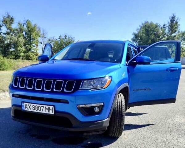 Синій Джип Compass, об'ємом двигуна 2.4 л та пробігом 89 тис. км за 16600 $, фото 1 на Automoto.ua