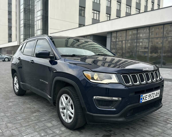 Синий Джип Компас, объемом двигателя 2.4 л и пробегом 106 тыс. км за 13900 $, фото 1 на Automoto.ua