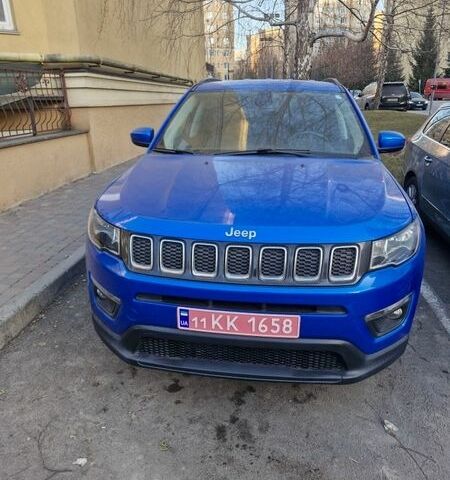 Синий Джип Компас, объемом двигателя 2.4 л и пробегом 12 тыс. км за 15750 $, фото 1 на Automoto.ua