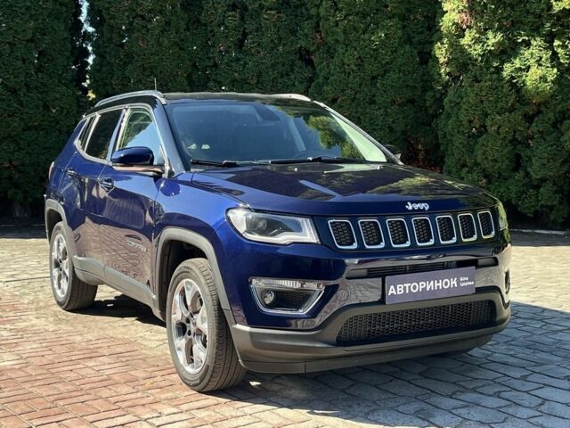 Синий Джип Компас, объемом двигателя 2.4 л и пробегом 105 тыс. км за 15300 $, фото 1 на Automoto.ua